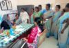 అంగన్వాడీలకు ఆరోగ్య పరీక్షలు వైద్య అధికారి మోనా